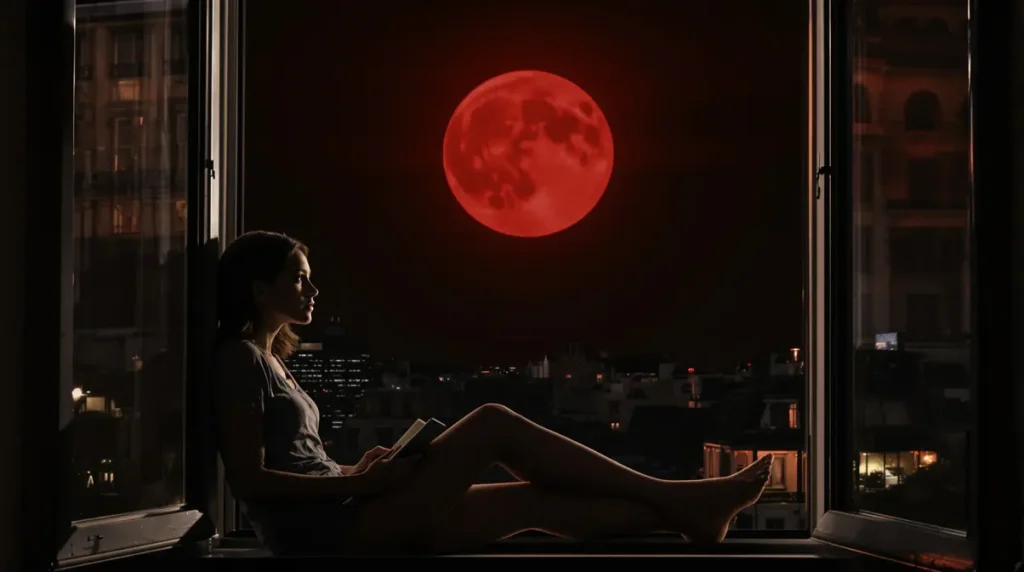 La pleine lune rouge du 3 mars 2026, la "Lune de Sang", annonce un profond nettoyage intérieur (particulièrement pour ces 4 signes)