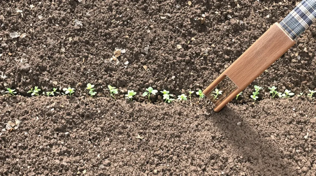 Ce geste de mars que presque personne ne fait au potager élimine les corvées de désherbage tout l'été