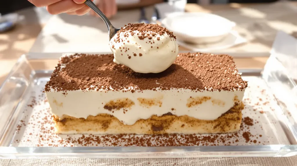 « J'ai remplacé le mascarpone par cet ingrédient » : son tiramisu maison contient presque deux fois moins de calories
