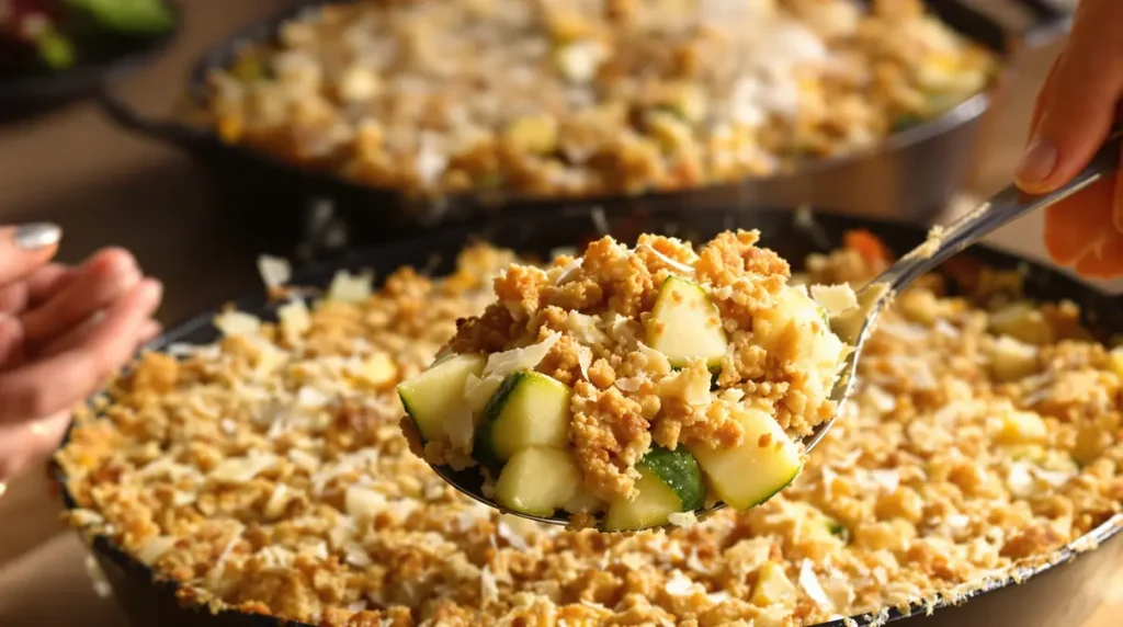 « Je ne fais plus jamais de gratin le soir » : toute ma famille me réclame ce plat au four aux courgettes